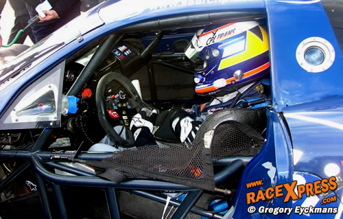 Marc Goossens in de Vette C5-R